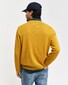 Gant Relaxed Uni Color Sporty G Terry Badge Crew Neck Pullover Maple Yellow