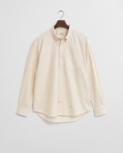 Gant Relaxed US Oxford Button-Down Shirt Cream