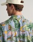 Gant Resort Hawaii Fantasy Pattern Overhemd Dove Blue