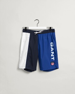 Gant Retro Shield Board Shorts Swim Short College Blue