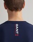 Gant Retro Shield Logo Long Sleeve T-Shirt Avond Blauw