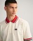 Gant Retro Shield Pique Short Sleeve Rugger Poloshirt Crème
