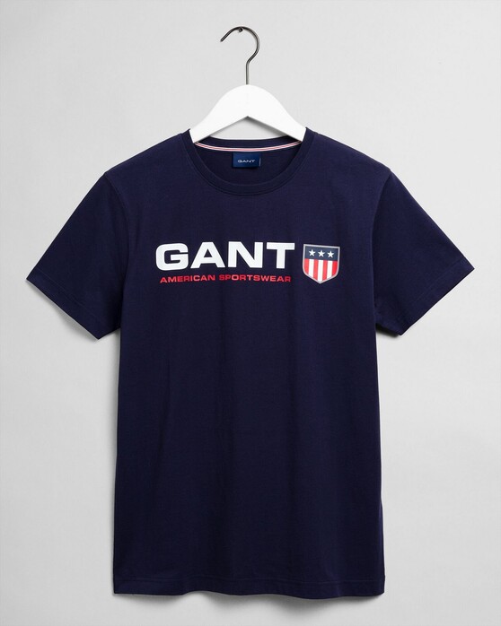 Gant Retro Shield T-Shirt Classic Blue