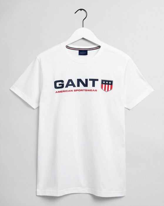 Gant Retro Shield T-Shirt Wit