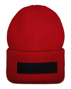 Gant Ribbed Beanie Muts Rich Red