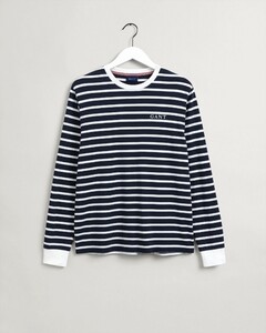 Gant Sailing Long Sleeve Striped T-Shirt Avond Blauw