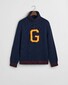 Gant Seasonal G-Badge Coltrui Trui Avond Blauw