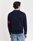 Gant Seasonal Terry G Badge Crew Neck Trui Avond Blauw