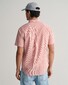 Gant Seersucker Stripe Short Sleeve Button-Down Overhemd Sunset Pink