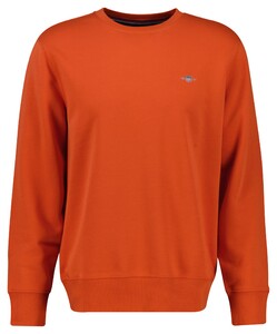 Gant Shield C-Neck Sweat Pullover Deep Orange