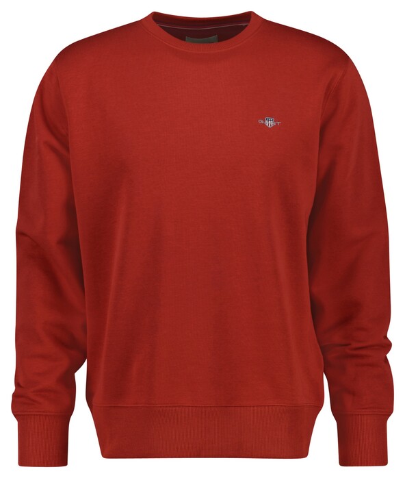 Gant Shield C-Neck Sweat Pullover Iron Red