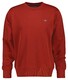 Gant Shield C-Neck Sweat Pullover Iron Red