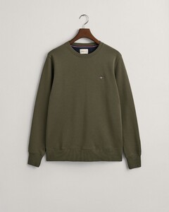 Gant Shield C-Neck Sweat Pullover Juniper Green