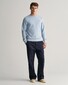 Gant Shield C-Neck Sweat Trui Dove Blue