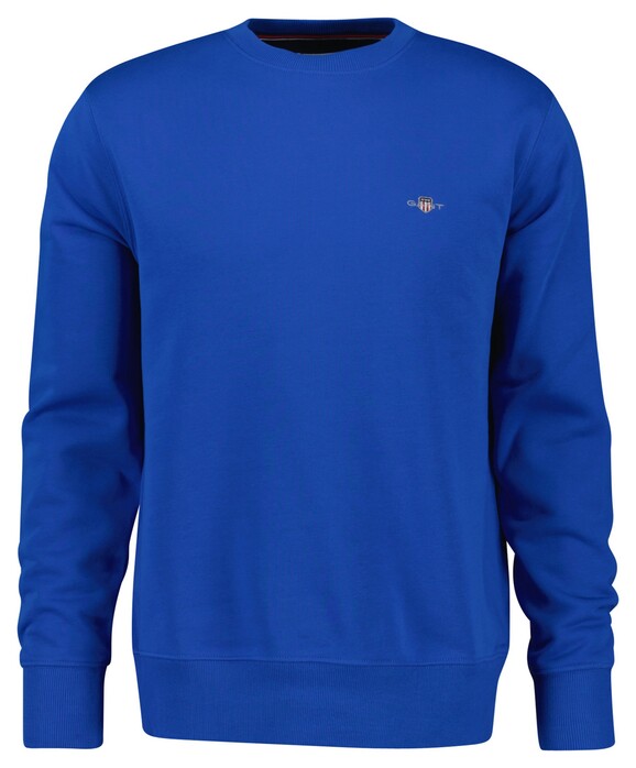 Gant Shield C-Neck Sweat Trui Lapis Blue