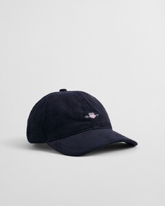 Gant Shield Corduroy Cap Avond Blauw