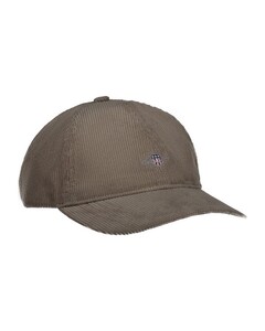 Gant Shield Corduroy Cap Midden Bruin