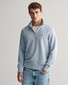 Gant Shield Half-Zip Sweat Pullover Dove Blue