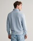 Gant Shield Half-Zip Sweat Pullover Dove Blue