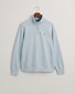 Gant Shield Half-Zip Sweat Pullover Dove Blue