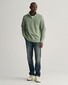 Gant Shield Half-Zip Sweat Pullover Dry Green