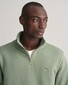 Gant Shield Half-Zip Sweat Pullover Dry Green