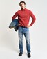 Gant Shield Half-Zip Sweat Pullover Iron Red