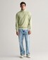 Gant Shield Half-Zip Sweat Pullover Milky Matcha