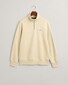 Gant Shield Half-Zip Sweat Pullover Silky Beige