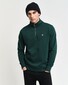 Gant Shield Half-Zip Sweat Pullover Tartan Green