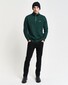 Gant Shield Half-Zip Sweat Pullover Tartan Green