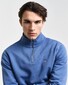 Gant Shield Half-Zip Sweat Pullover Vintage Blue