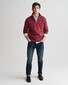 Gant Shield Half-Zip Sweat Pullover Wine Red