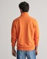 Gant Shield Half-Zip Sweat Trui Pumpkin Orange