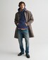 Gant Shield Hoodie Subtle Logo Pullover Dark Jeansblue Melange