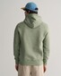 Gant Shield Hoodie Subtle Logo Pullover Dry Green