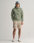 Gant Shield Hoodie Subtle Logo Pullover Dry Green