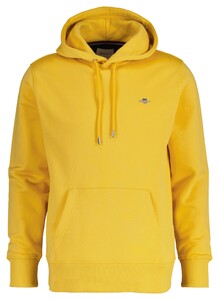 Gant Shield Hoodie Subtle Logo Pullover Faded Sunset