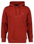 Gant Shield Hoodie Subtle Logo Pullover Iron Red