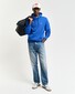 Gant Shield Hoodie Subtle Logo Pullover Lapis Blue