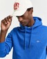 Gant Shield Hoodie Subtle Logo Pullover Lapis Blue