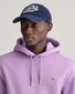 Gant Shield Hoodie Subtle Logo Pullover Orchid Lilac