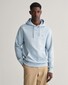 Gant Shield Hoodie Subtle Logo Pullover Stormy Sea