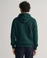 Gant Shield Hoodie Subtle Logo Pullover Tartan Green