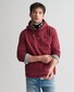 Gant Shield Hoodie Subtle Logo Pullover Wine Red