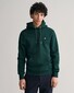 Gant Shield Hoodie Subtle Logo Trui Tartan Green