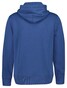 Gant Shield Logo Embroidery Full Zip Hoodie Kangaroo Pocket Cardigan Vintage Blue