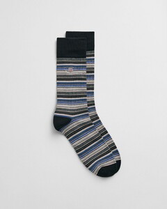 Gant Shield Multistripe Socks Black