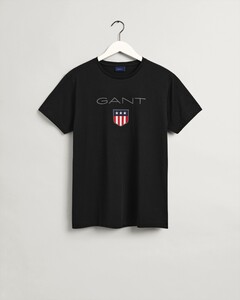 Gant Shield T-Shirt Black