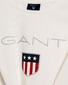 Gant Shield T-Shirt Eggshell
